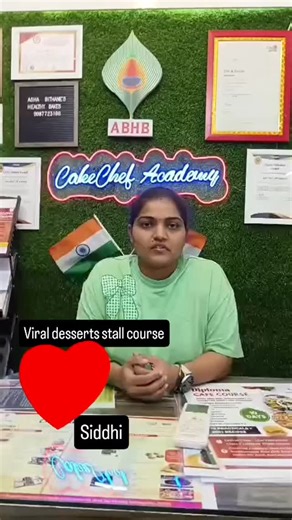 Viral dessert stall course *The viral stall desserts table*...
