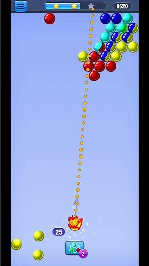Bubble Shooter Level 18 Gameplay 🔥 Perfect Trick Shot & Easy Win!