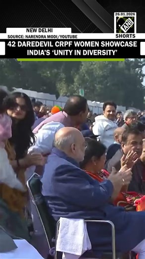77th Republic Day: 42 daredevil women CRPF troops give message of ‘Unity in Diversity’ moving bikes