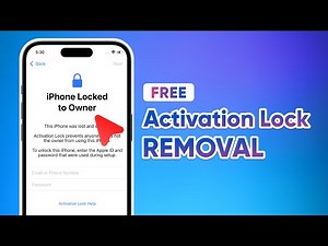 Free iPhone Activation Lock Removal | How to Remove Activation Lock without Apple ID 2025
