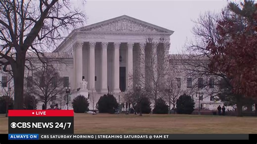 SPECIAL REPORT: Supreme Court rules on Trump's tariffs https://www.cbsnews.com/news/supreme-court-tariffs-decision-trump/ | CBS Evening News