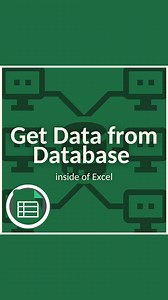 295K views · 35 reactions | How to get data from database in Excel!...