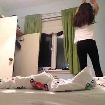 First backhandspring on a bed💗