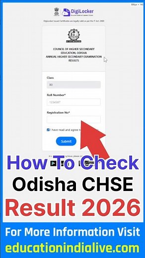 +2 Result 2026 Kaise Dekhe ? How To Check +2 Result 2026 ? +2 Result Kemiti Dekhiba ?