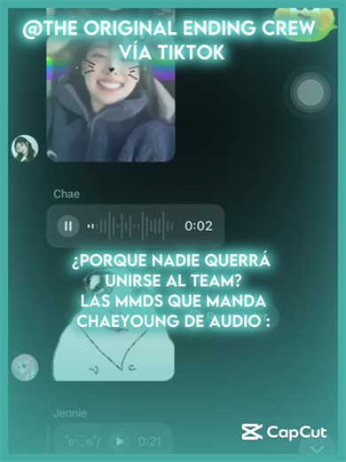 ( #MINA ) “¿Porque nadie querra unirse al team?” Lo que manda chae: omg ya llevamos dos casi 3 meses con el tim CREO #team #unanse #viral #tiktok @tiktokglobal @TikTok en español @TikTok