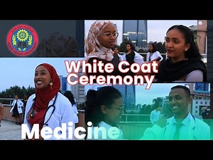 White coat celebration Ceremony at Tikur Anbesa Specialized Hospital, Addis Ababa University
