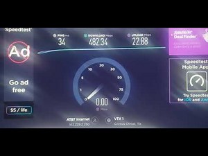 SPECTRUM VS AT&T - Speed Test! Which is better?
