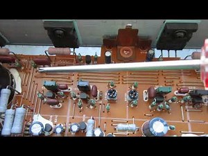 Yamaha AX 500 (2) Демонстрация и регулировка.