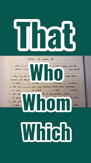 Cách sử dụng mệnh đề quan hệ trong tiếng Anh