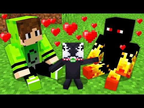 CADRES ADOPTED BABY VENOM IN MINECRAFT!