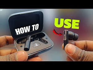How To USE boAt Nirvana Ivy Earbuds - ANC | GAMING | 360 Audio | Full Details 😊👍