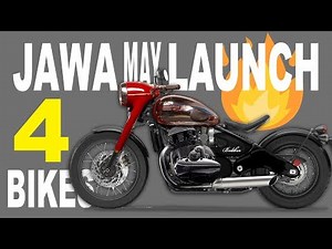 JAWA Launching 4 Bikes || New Jawa Spy Pictures || Jawa Bike Details