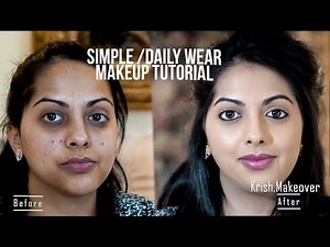 സിമ്പിൾ മേക്കപ്പ് Tutorial | Simple daily wear makeup tutorial Malayalam || Malayalam Makeup Artist