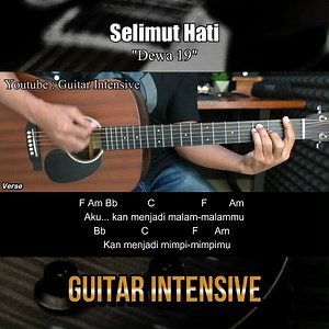 21K views · 386 reactions | Selimut Hati - Dewa 19 - Tutorial chord gitar mudah Also visit our YouTube channel for the latest updates : https://www.youtube.com/@guitarintensive #selimuthati #dewa19 #guitarintensive #chordgitar #chordgitarmudah #acousticguitar #acousticcover #acoustic #easychords #guitar #guitarist #guitarcover #guitarlesson #guitarlessons #guitartutorial #guitartutorials #guitarcovers #martinguitar | Guitar Intensive | Facebook