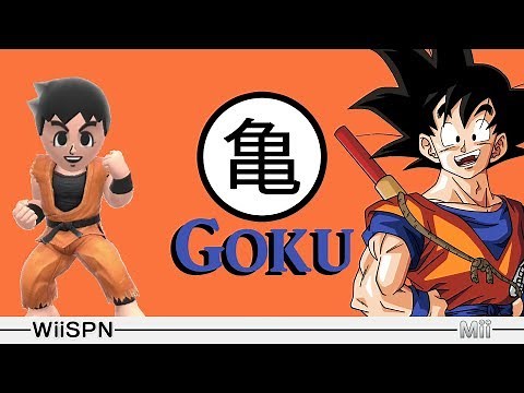 Mii Maker: How To Create Goku!
