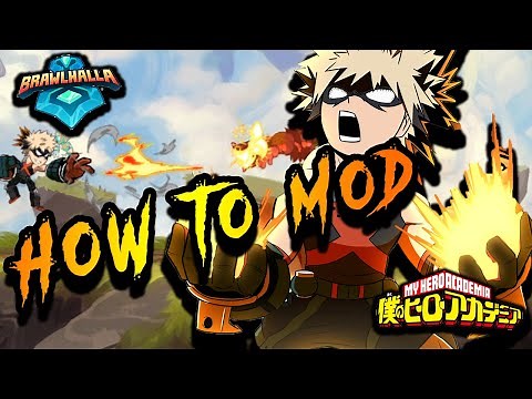 Brawlhalla My Hero Academia Bakugou Crossover + How to Mod