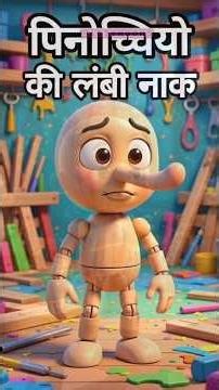 Pinocchio की लंबी नाक की कहानी #hinditales #panchatantrastories #cartymoons #kidsstory