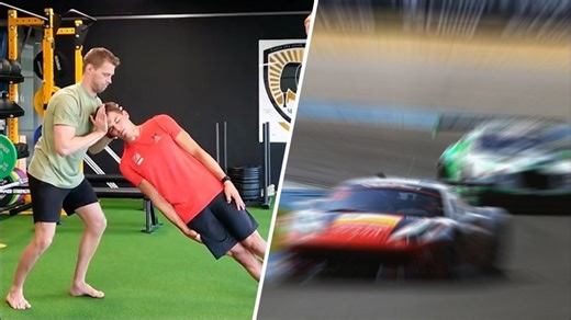 Why racecar drivers need a strong neck