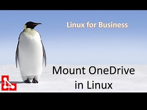 Mount OneDrive in Linux