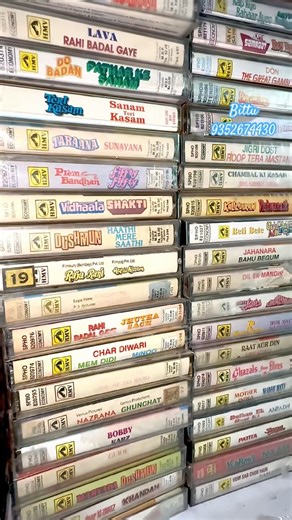 Golden Audio Cassette Collection #oldisgold #audiocassette #songcollection