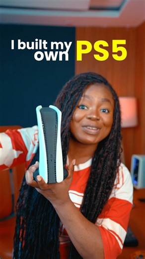 MissTechy (Tobi Ayeni) on Instagram: "I built my own PS5 😩, or rather mini PS5!l from scratch! This was such a fun project and it was really cool seeing how everything added up! Disclaimer: This is a personal project not affiliated with or endorsed by Sony. Just a fun Raspberry Pi build inspired by the PS5 design #diy #ps5 #raspberrypi #build #console"