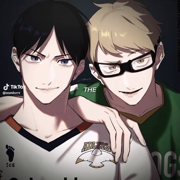 Haikyuu Tsukishima Kei and Kageyama Edits Compilation