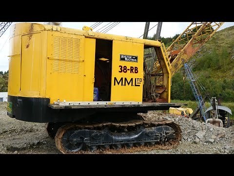 Ruston Bucyrus 38-RB in action