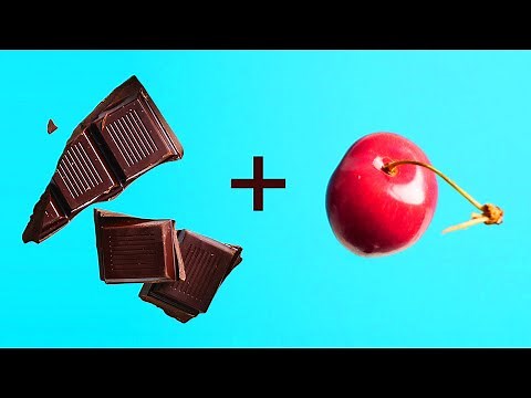 Delicious Fresh Cherry Chocolate Dessert Recipe | How To Cook That Ann Reardon