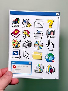 Retro Pixel Windows Icons Sticker Sheet | 90s Y2K Computer Aesthetic | Vintage PC Nostalgia Stickers | Tech Geek Gift | Video Game Stickers - Etsy