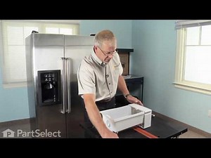 Refrigerator and IceMaker Repair - Replacing the Auger Assembly (GE Part# WR17X11705)