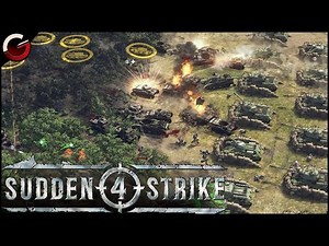 EPIC FOREST BATTLE! 1vs1 Multiplayer Online Battle | Sudden Strike 4 Gameplay