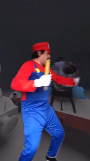 Mario vs Thomas the Tank Engine Meme Battle