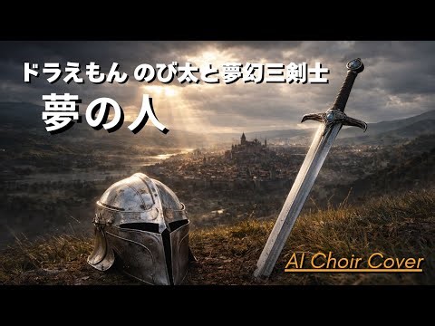 Doraemon: Nobita and the Three Visionary Swordsmen – “Yume no Hito” | AI Choir Cover