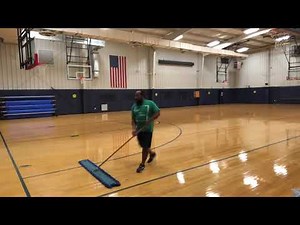 How to clean Basketball Court