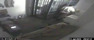 Watch the exact moment Sinoloa cartel kingpin 'El Chapo' escaped from his maximum security prison cell. Full story: http://nbcnews.to/1RxZpTj | NBC News