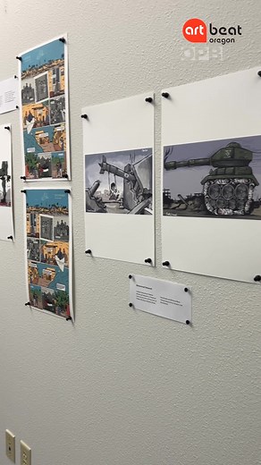 Portland has long been a mecca for independent comic book artists and cartoonists. A new nonprofit organization is celebrating that legacy by establishing a museum that honors those trailblazing artists like Joe Sacco and Rupert Kinnard. Read more about the opening of the museum here https://www.opb.org/article/2025/11/07/new-portland-museum-pays-tribute-city-comics-culture/ 📹 by Steven Tonthat/OPB #OregonArtBeat #comics #cartoon #NWMOCA #Portland | OPB