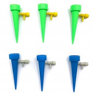 6-Pack Self Watering Spikes for Plants – Adjustable Automatic Drip Irrigation Devices for Indoor & Outdoor Garden, Compatible with Most Bottles