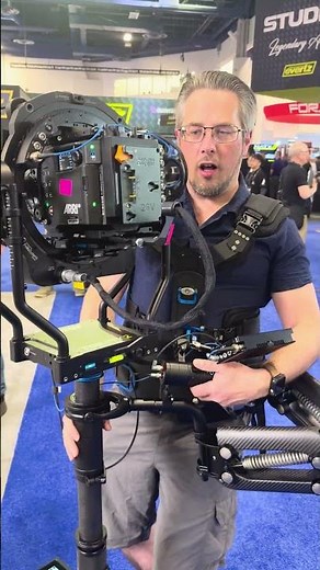 #ArriTrinity 2 & new Artemis 2 Live sled at NAB 2025! Many improvements, but heavy! #steadicam #arri