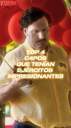 The 4 DRUG LORDS who had their own ARMIES 😳🔥 #top #narcos #curiosities