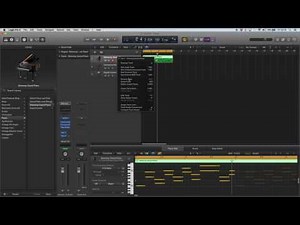 Combine instruments in Logic Pro X