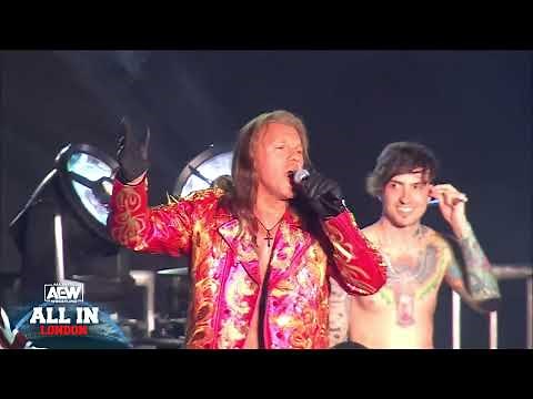 Chris Jericho's Epic Judas Entrance at AEW All In London | Wembley Stadium Shook!