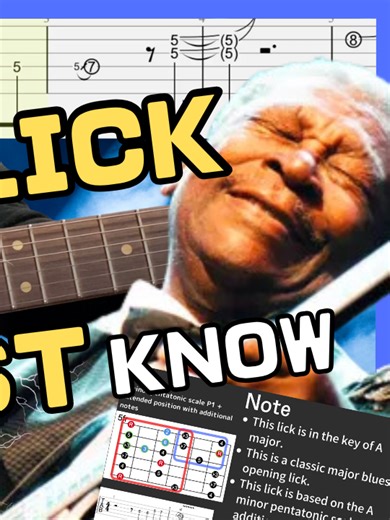 Want to build your blues vocabulary? Try BGL's Free Lick Drop 🎸 5 rotating lick videos from our 300 lick library. New ones drop almost every day. Completely free. 👉 https://x.gd/ajvzf Each video includes: -Demo performance with tabs -Short theory breakdown and practical takeaways How to practice: 1. Learn the lick with the tabs 2. Understand why it works (theory, musical ideas, key points) 3. Apply it yourself – move it to different keys and positions, change the rhythm, use it in your solos W