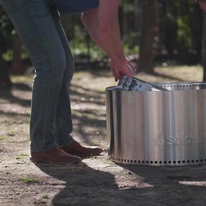 The Yukon Fire Pit Is Beautifully Crafted With An Airflow System That Maximizes Efficiency & Minimizes Smoke! | Solo Stove
