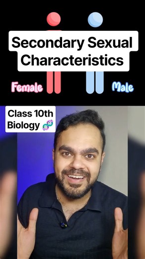 Secondary Sexual Characteristics | Male, Female & Common Changes | 10 | How Do Organisms Reproduce?