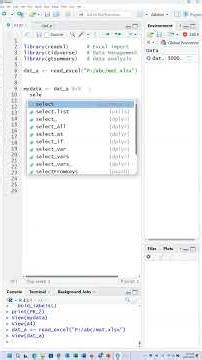 How to keep variables in R