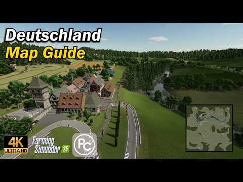 Deutschland | Map Guide | Farming Simulator 25
