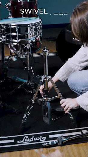 Ludwig Gig Hardware | Hi-Hat & Snare Stands #drumgear #drums #drummerlife