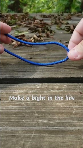 Overhand Knot/Loop - Step by Step How to