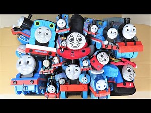 Thomas & Friends Playing with my blue toy collection