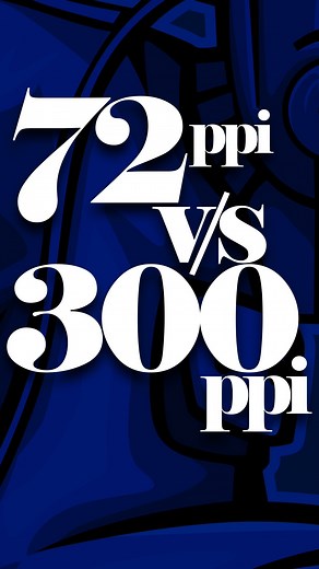 Imran Ali Dina on Instagram: "Here's a short video for those who are still confused between 72ppi and 300ppi resolution. As I say, always use 72ppi for artworks which are needed for screens only like social media posts, mobile apps, website designs etc. And always use 300ppi resolutions for anything that you want to print like business card, poster, flyer etc."